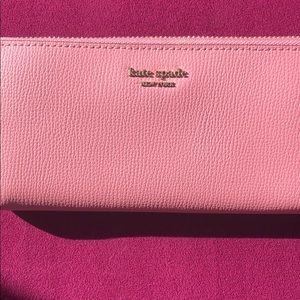 ✨ kate spade pink Cameron Street Lacey wallet